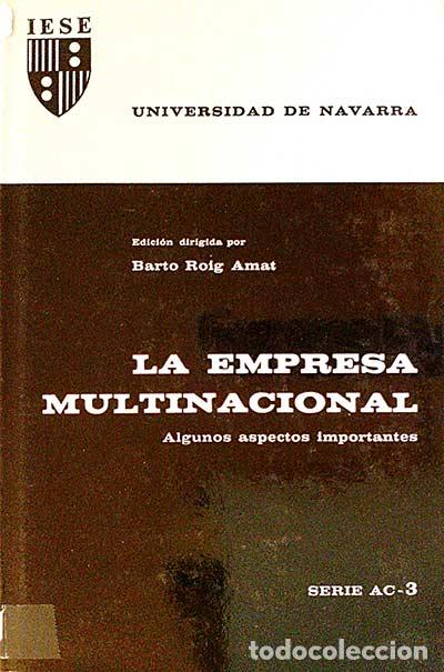 Libros: La empresa multinacional - VV. AA. - Foto 1