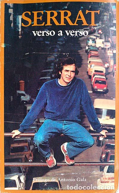 Libros: Verso a verso - Serrat. - Foto 1