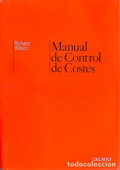 Libros: Manual de control de costes - RICHARD WILSON - Foto 1