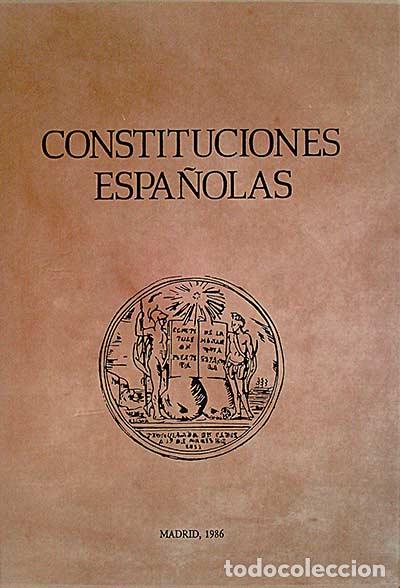 Libros: Constituciones espa&ntilde;olas - vvaa - Foto 1