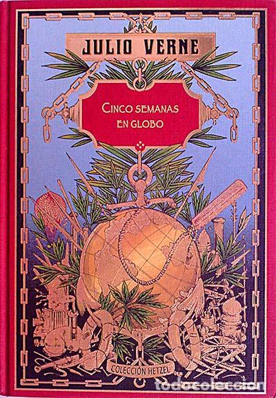 Libros: Cinco semanas en globo - Julio Verne - Foto 1