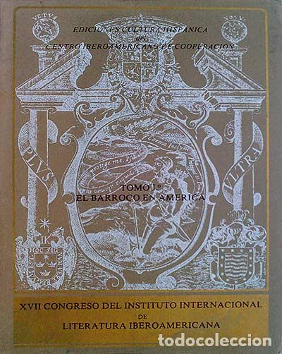 Libros: El barroco en Am&eacute;rica. Tomo I - vvaa