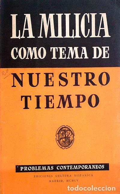 B&uuml;cher: La milicia como tema de nuestro tiempo - Desconocido