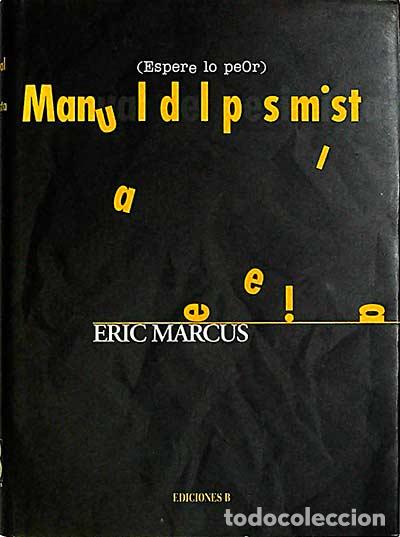 Libros: Manual del pesimista - Eric Marcus - Foto 1