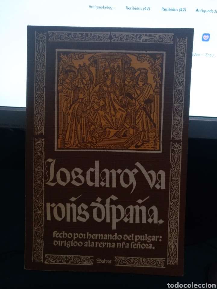 Libros: Los claros varones de Espa&ntilde;a facsimil - Foto 1