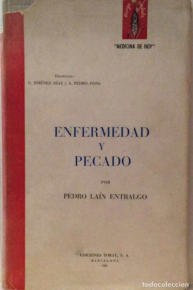 Libros: Enfermedad y pecado - Pedro La&iacute;n Entralgo - Foto 1