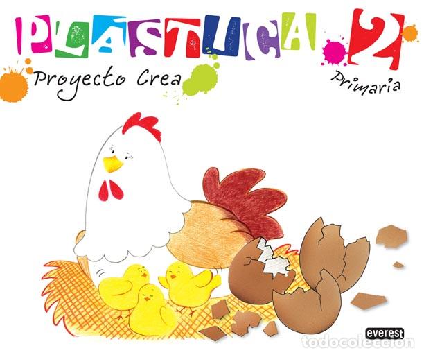 Libros: Pl&aacute;stica 2&ordm; Primaria. Proyecto Crea - Equipo Everest - Foto 1