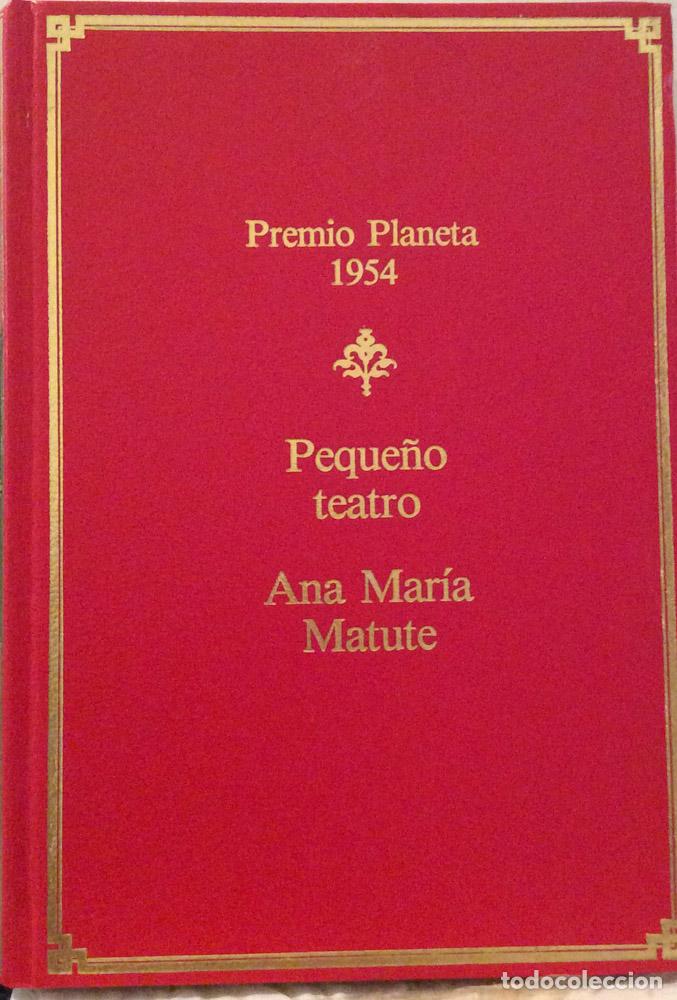 Libros: Peque&ntilde;o teatro - Ana Mar&iacute;a Matute - Foto 1
