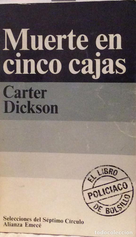 Libros: Muerte en cinco cajas - Carter Dickson - Foto 1