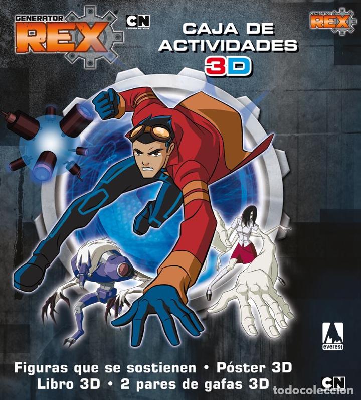 Libros: Generator Rex. Caja de Actividades 3D - Cartoon Network - Foto 1