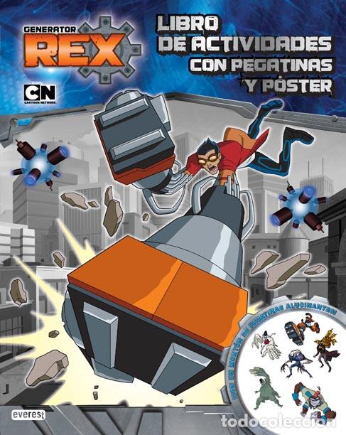Libros: Generator Rex. Libro de actividades con pegatinas y p&oacute;ster - Cartoon Network - Foto 1
