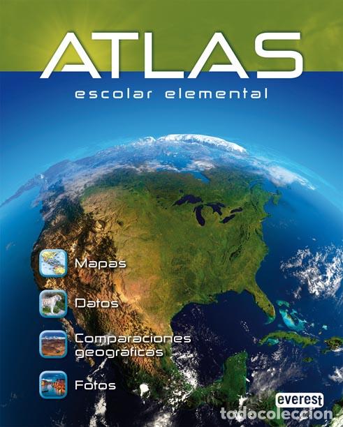 Libros: Atlas Escolar Elemental - Equipo Everest - Foto 1