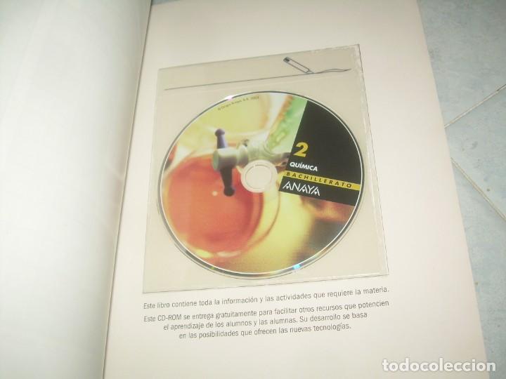 Libros: QU&Iacute;MICA 2 BACHILLERATO. CON CD. ANAYA 2008. LIBRO DE TEXTO, ESCOLAR - Foto 4