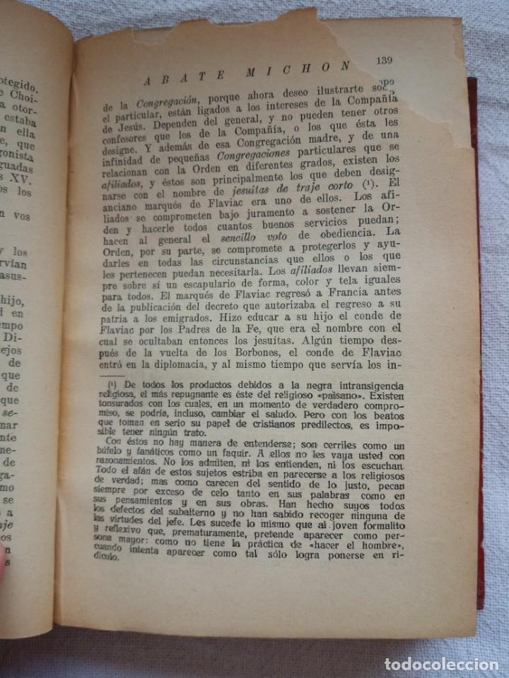 Libros: El jesuita. - ABATE MICHON: - Foto 2