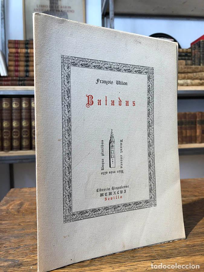 Libros: Baladas - VILLON, Fran&ccedil;ois - Foto 1