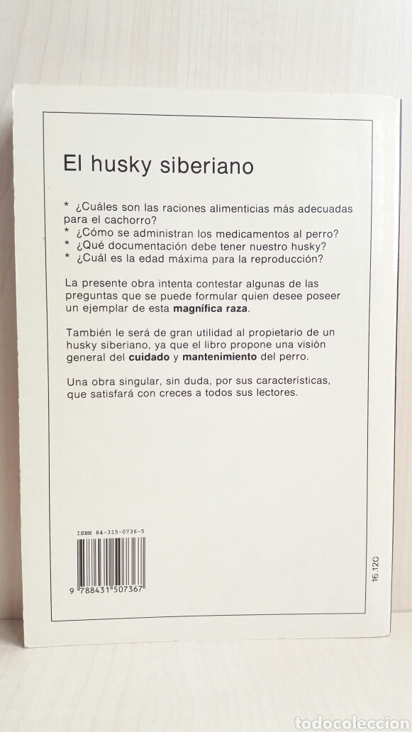 Libros: El Husky Siberiano. Domefauna. Editorial de Vecchi, 1994. - Foto 4