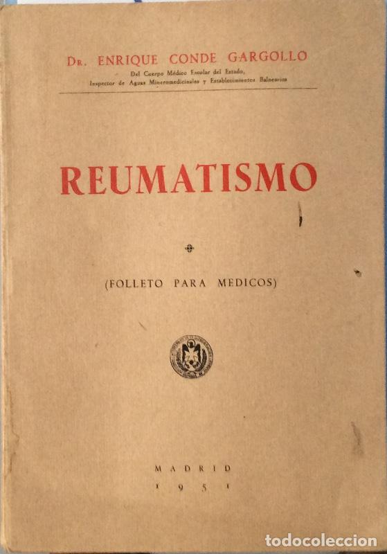 Libros: Reumatismo - Enrique Conde Gargollo - Foto 1
