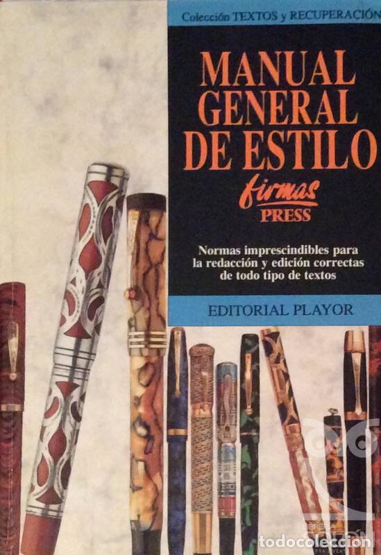Libros: Manual general de estilo - Firmas Press - Foto 1