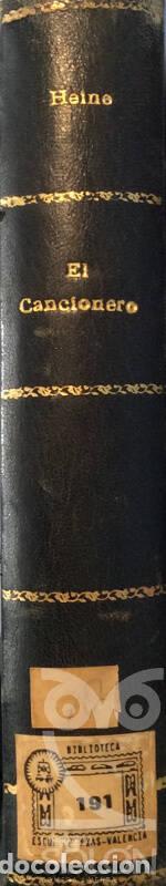 Libros: El cancionero - Heinrich Heine - Foto 3
