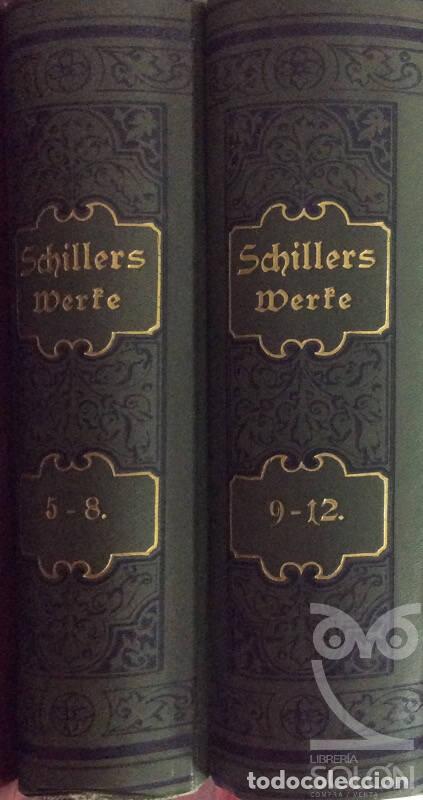 Libros: S&auml;mtliche werke in zw&ouml;lf B&auml;nder - Friedrich Schiller - Foto 3