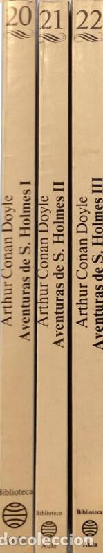 Libros: Aventuras de Sherlock Holmes - 3 Vols - Arthur Conan Doyle - Foto 3