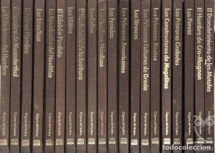 Libros: Or&iacute;genes del hombre - 20 Vols. - Aa. Vv. - Foto 3