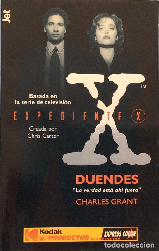 Libros: Expediente X: Duendes - Charles Grant - Foto 1