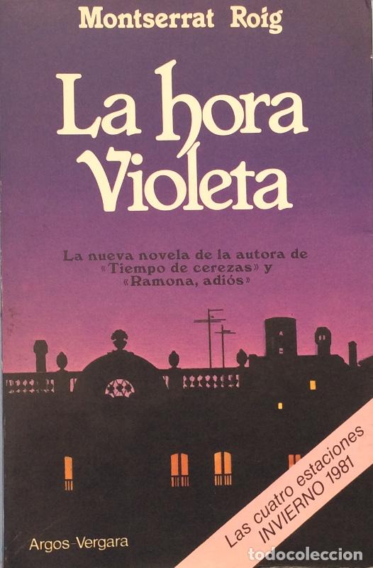 Libros: La hora Violeta - Montserrat Roig - Foto 1