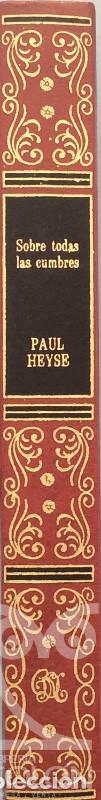 Libros: Sobre todas las costumbres - Paul Heyse - Foto 2