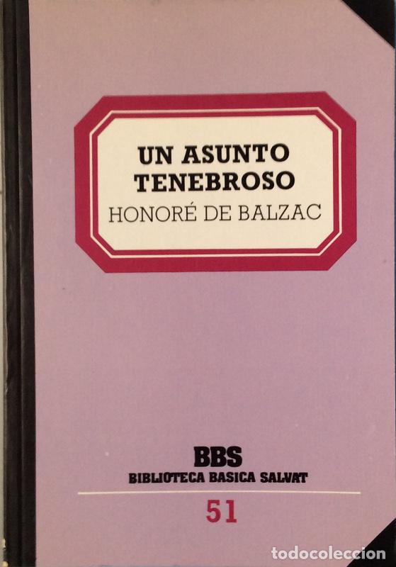 Libros: Un asunto tenebroso - Honor&eacute; de Balzac - Foto 1