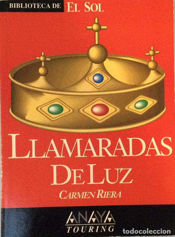 Libros: Llamaradas de luz - Carmen Riera - Foto 1