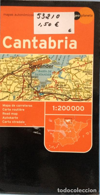 Libros: Mapas Auton&oacute;micos. Cantabria - Equipo Planeta - Foto 1