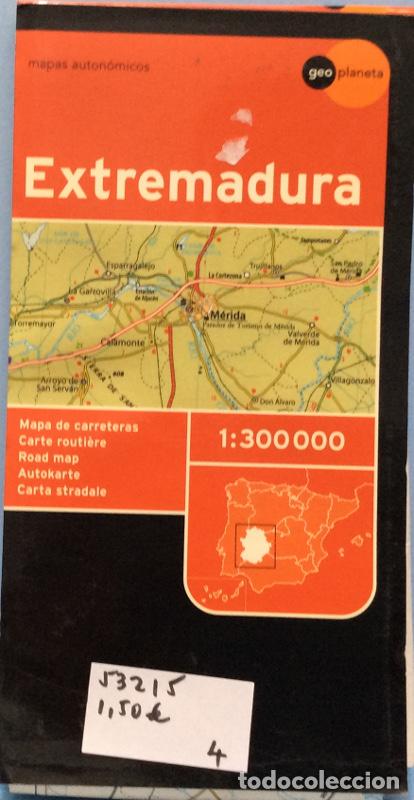 Libros: Mapas Auton&oacute;micos. Extremadura - Equipo Planeta - Foto 1