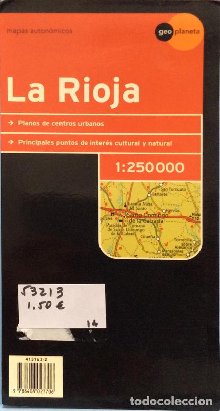 Libros: Mapas Auton&oacute;micos. La Rioja - Equipo Planeta - Foto 1