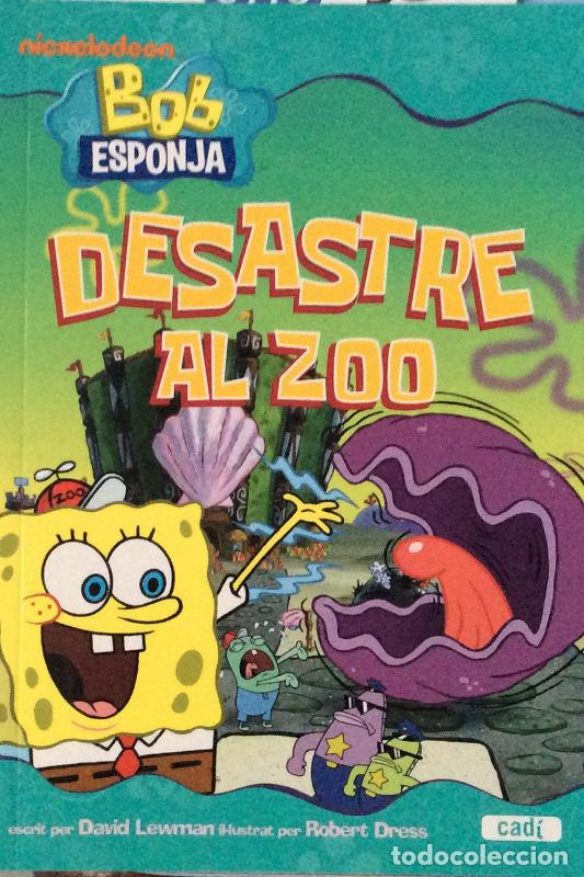 Libros: Bob Esponja. Desastre al zoo - David Lewman - Foto 1