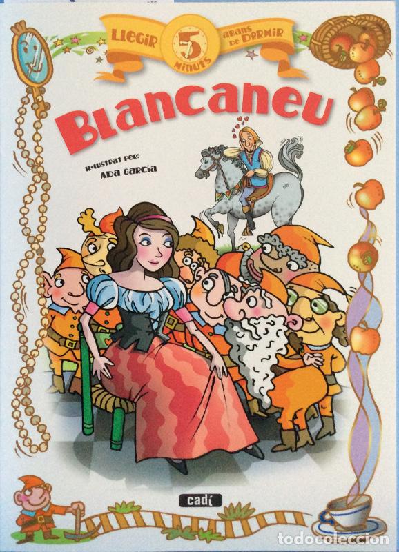 Libros: Llegir 5 minuts abans de dormir - Blancaneu - Equipo Everest - Foto 1