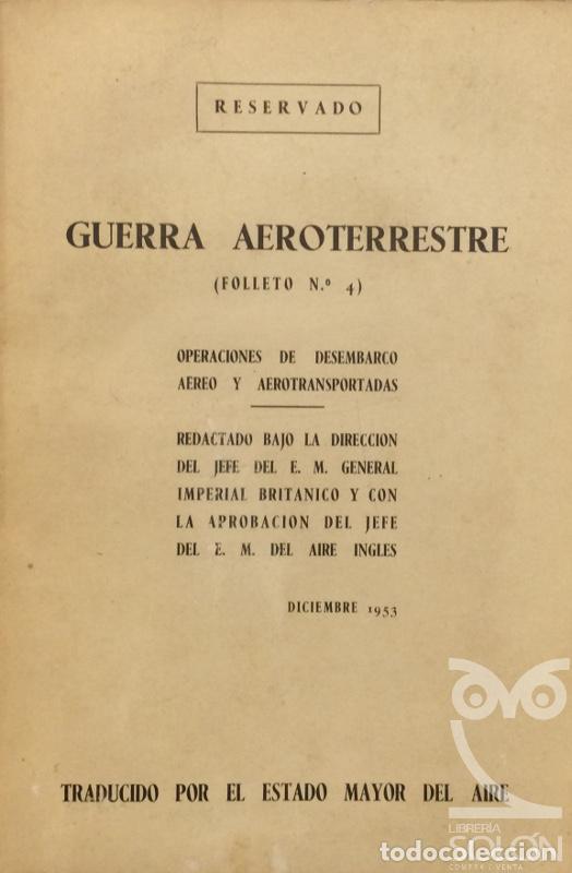 Libros: Guerra aeroterrestre - Aa. Vv. - Foto 1