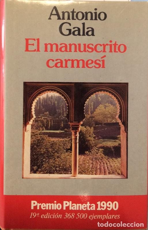 Libros: El manuscrito carmes&iacute; - Antonio Gala - Foto 1
