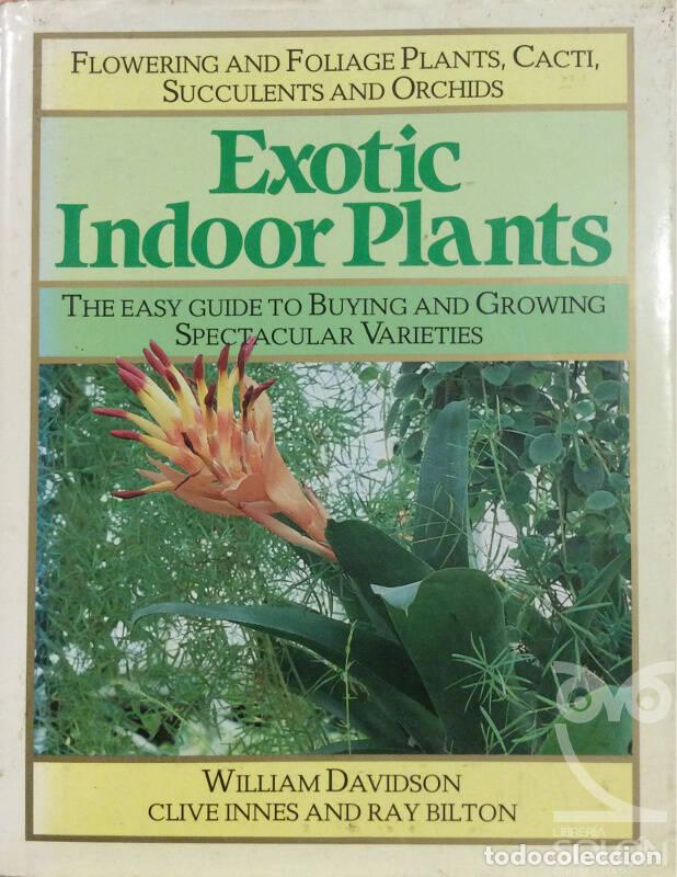 Libros: Exotic Indoor Plants - William Davidson - Foto 1