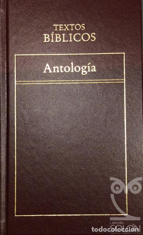 Libros: Textos B&iacute;blicos. Antolog&iacute;a - Aa. Vv. - Foto 1