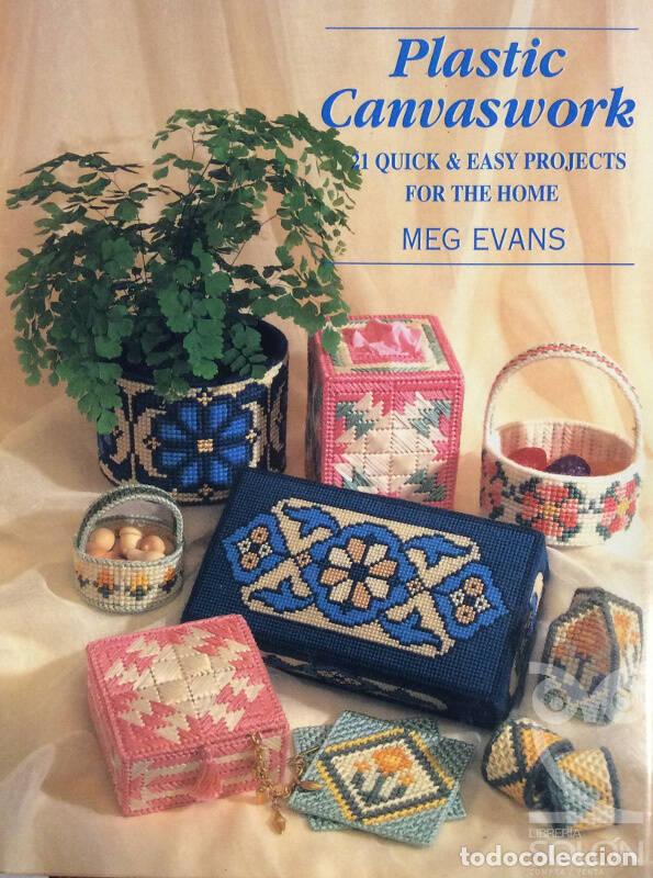 Libros: Plastic Canvaswork - Meg Evans - Foto 1