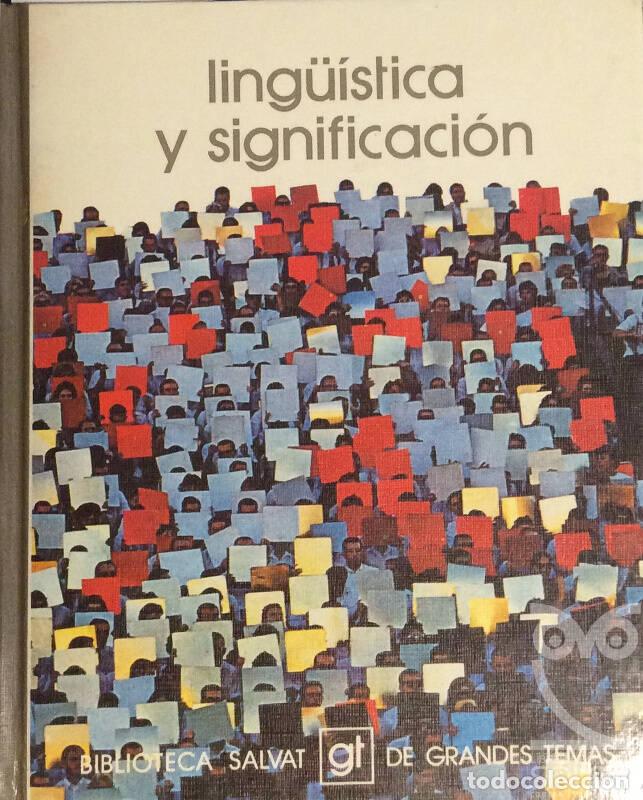 Libros: Ling&uuml;&iacute;stica y significaci&oacute;n - Aa. Vv. - Foto 1
