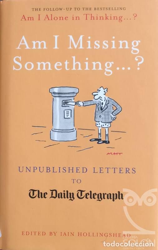 Libros: Am i missing something ... ? - Iain Hollingshead - Foto 1