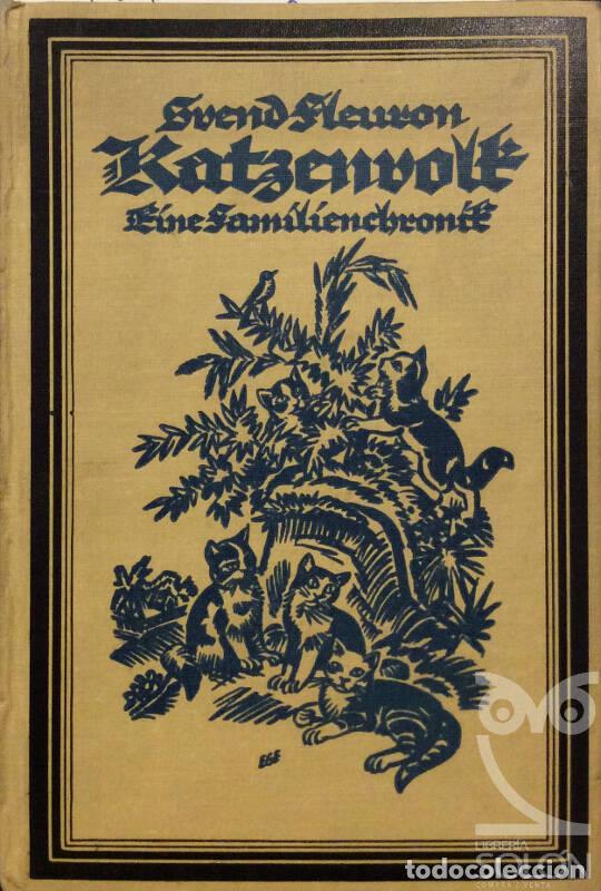Libros: Katzenvolk eine familienchronik - Svend Fleuron - Foto 1