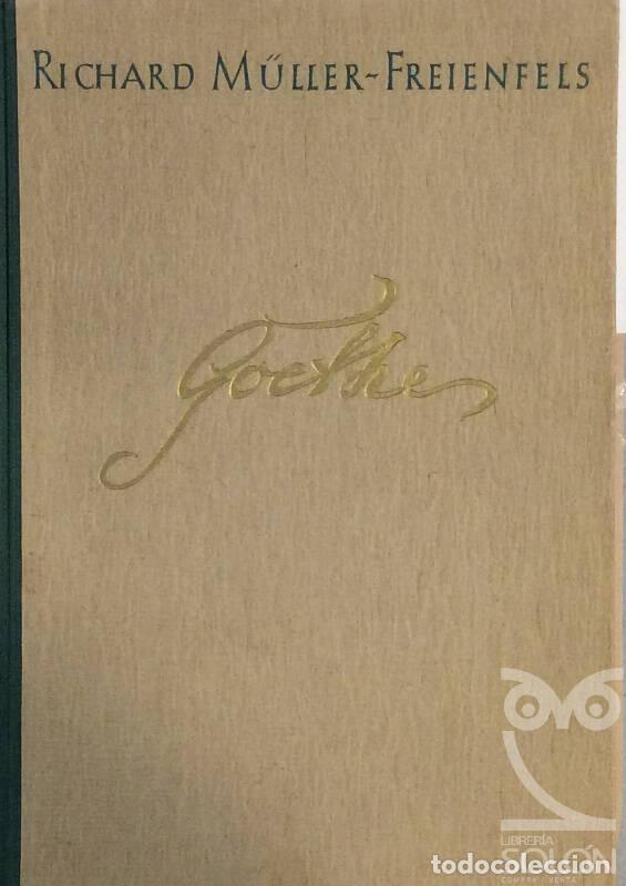 Libros: Goethe - Richard M&uuml;ller-Freinfels - Foto 1