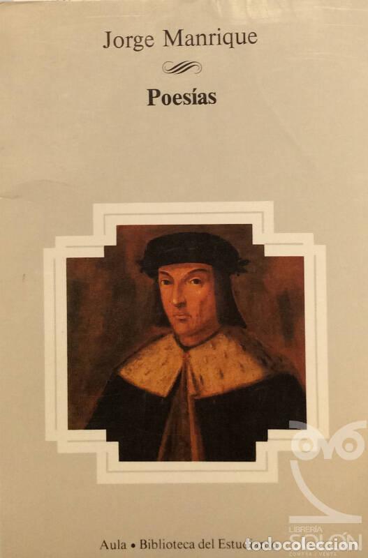 Libros: Poes&iacute;as - Jorge Manrique - Foto 1