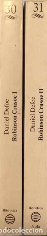 Libros: Robinson Crusoe - 2 Vols - Daniel Defoe - Foto 2