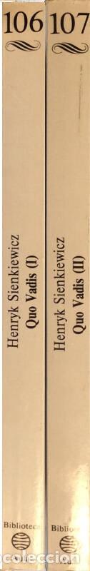Libros: Quo Vadis - 2 Vols. - Henryk Sienkiewicz - Foto 2