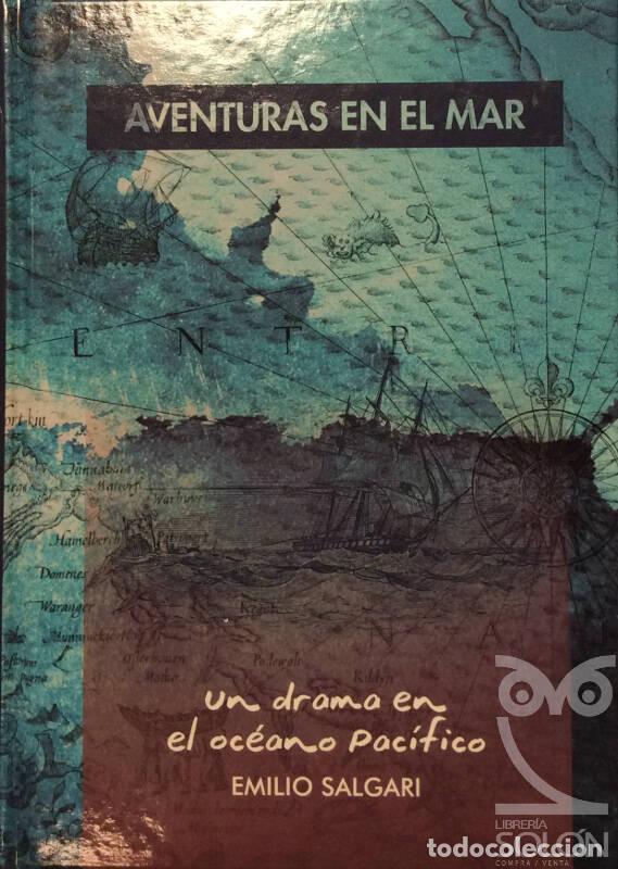 Libros: Un drama en el oc&eacute;ano pac&iacute;fico - Emilio Salgari - Foto 1
