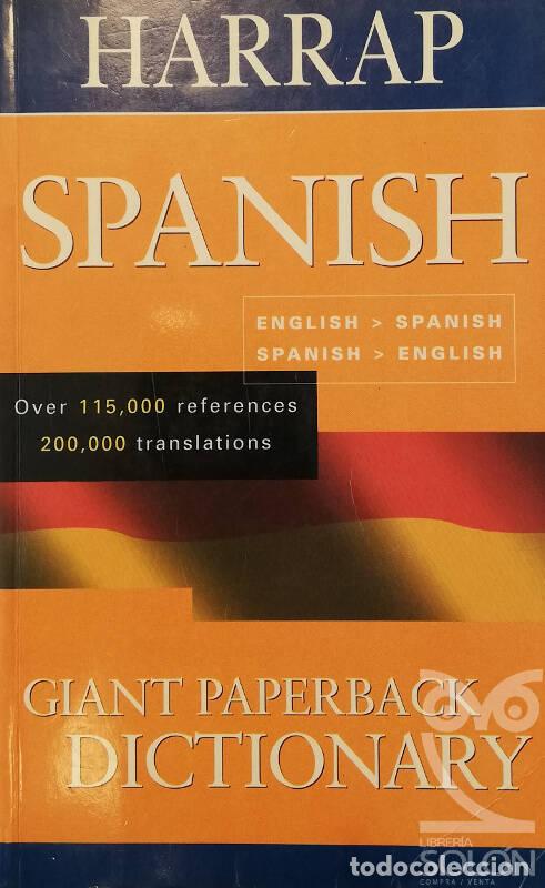 B&uuml;cher: Harrap Spanish - Giant Paperback Dictionary - Aa. Vv.